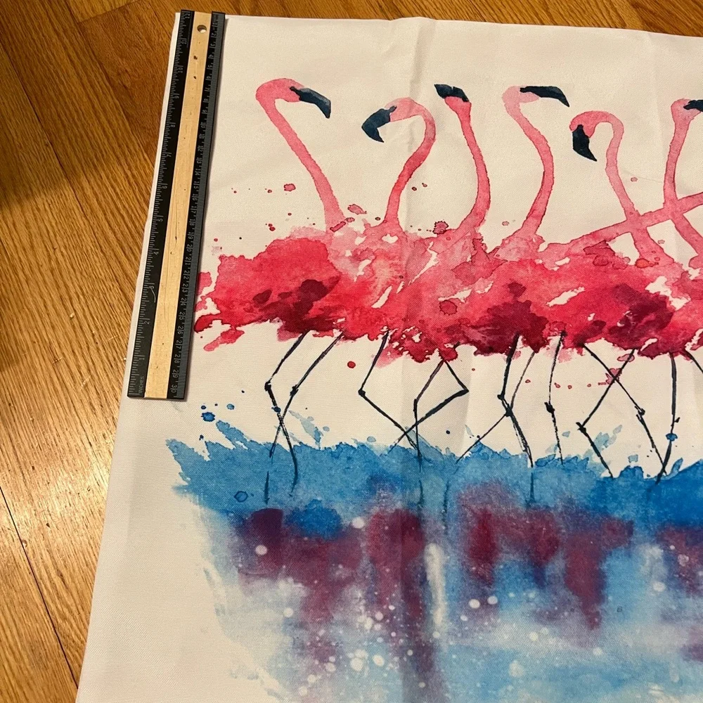 Flamingo Print Pillow Covers